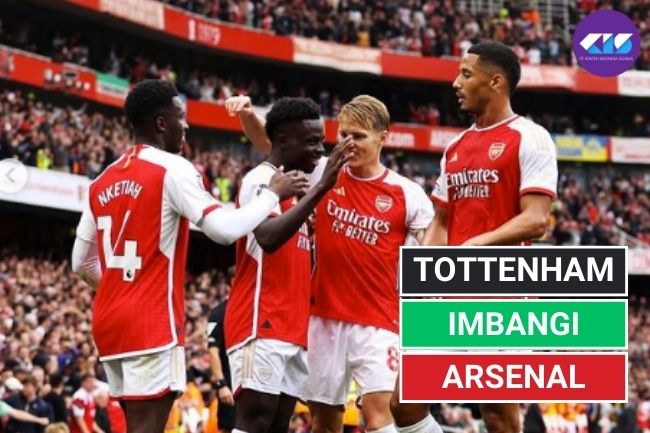 Hasil Derby London Utara, Tottenham Imbangi Arsenal 2-2